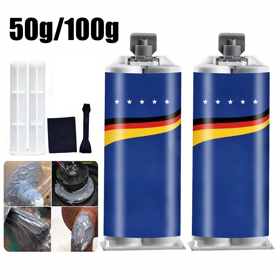 50g/100g Lem Ab Besi Super Kuat Tahan Panas Lem Perekat Lem Ab Epoxy Penambal Besi Lem Tangki Bensin