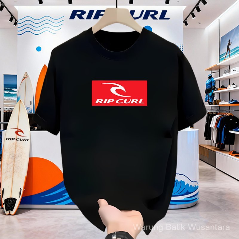 Baju Kaos [100% Original] Ripcurl Surf Tee – Kaos Surfing Pria/Wanita Streetwear Santai