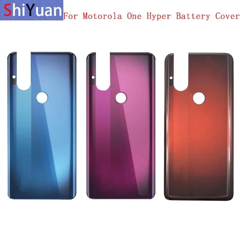 Battery Cover Rear Door Housing Case For Motorola One Hyper One Zoom Back Cover Replacement Parts