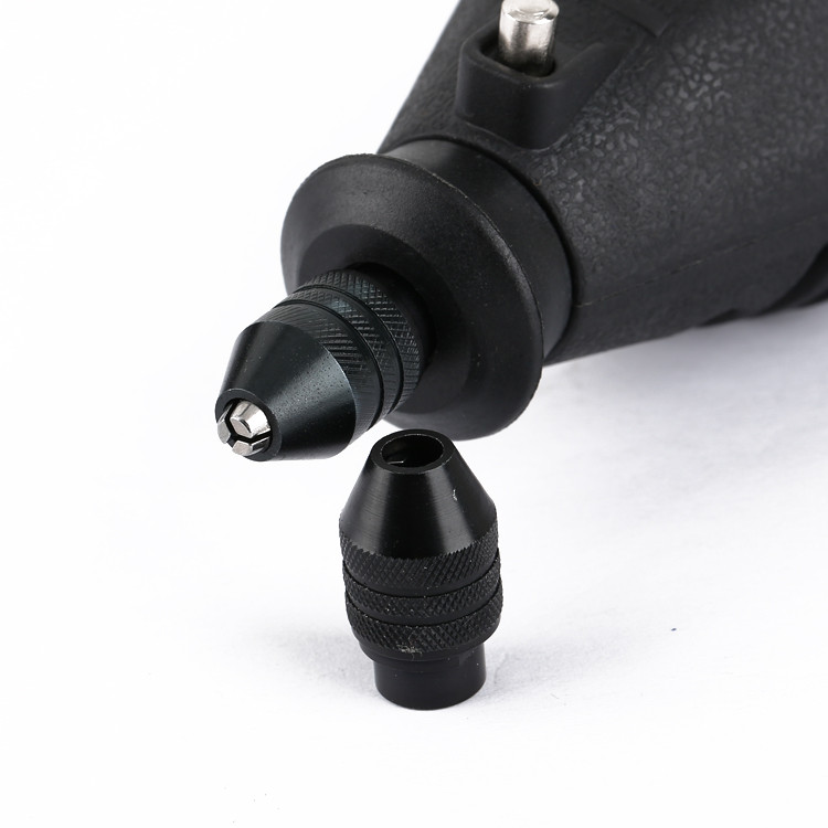 2Pcs M8 X0.75 Mini Drill Chuck Accessory for Dremel Rotary Tool and Mini Grinder Drill Chuck 0.3-3.2
