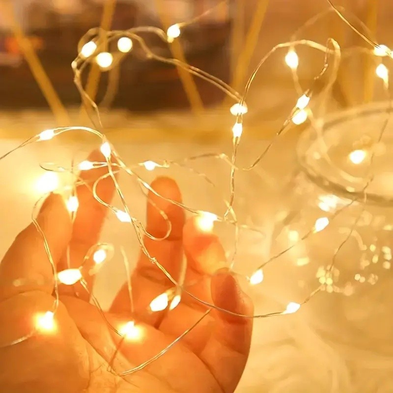LED String Light 1/2/3/5/10M Waterproof String Lights Holiday Decoration  Fairy Lights Outdoor Garde