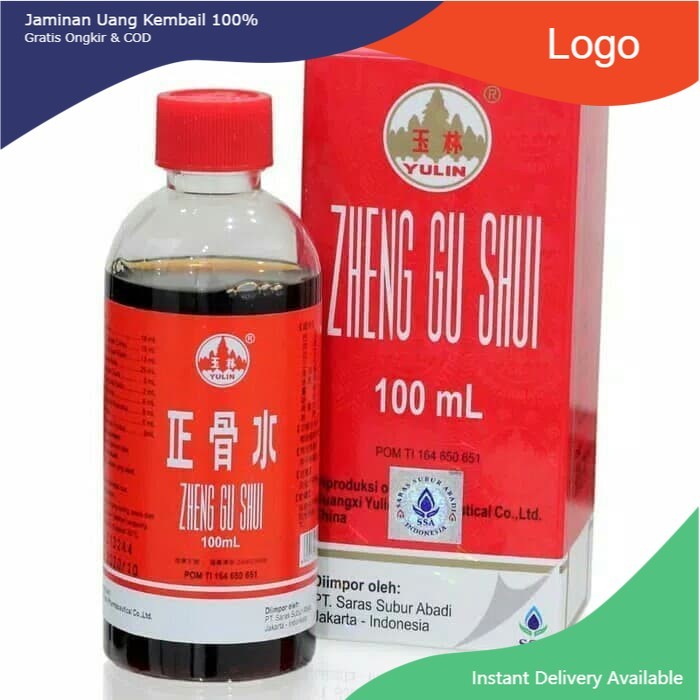 READYY [100% ORIGINAL] ZHENG GU SHUI(MERINGANKAN LUKA,PATAH TULANG DLL)100'ML -DA-