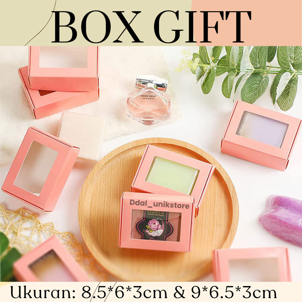 Gift Box Mini Kotak Kado Souvenir Hampers Hadiah Aestethic Kardus Hardbox Kecil