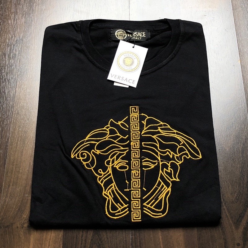 KAOS VERSACE - KOTAK TENGAH HITA MIRROR 1:1 ORIGINAL TSHIRT PRIA & WANITM