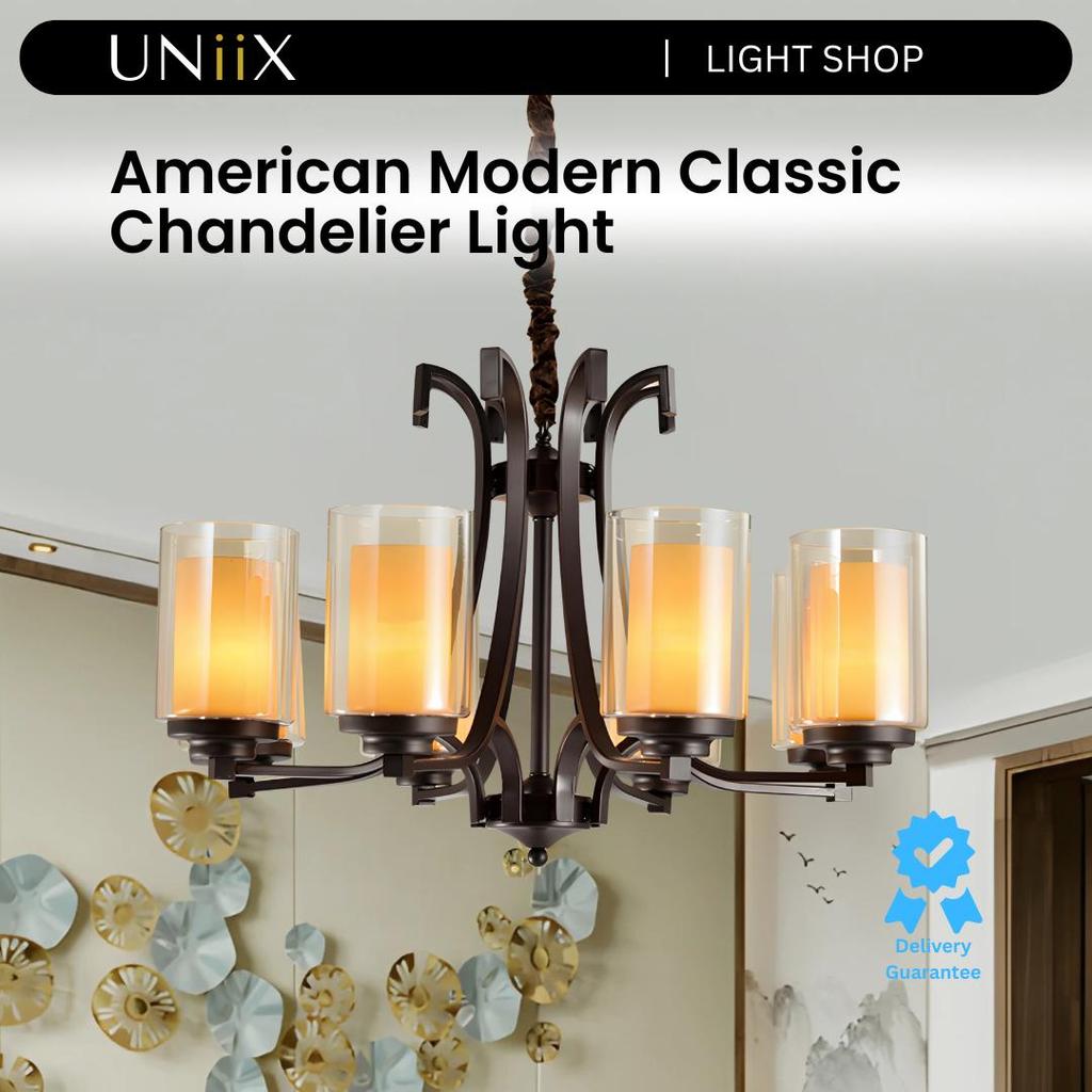 UNiiX - LG9010 CF | Lampu Gantung Hias Minimalis Ruang Tamu Lampu Gantung Hias Lampu Gantung Minimal