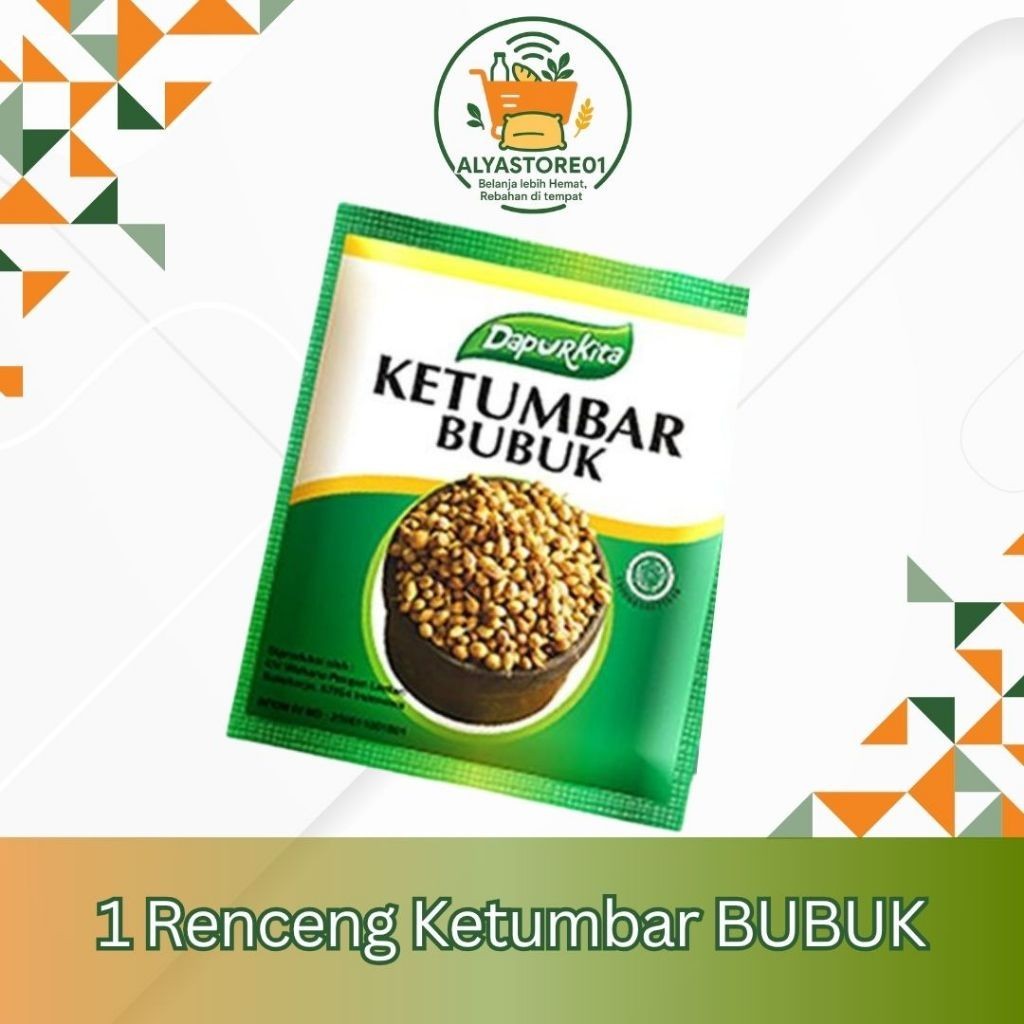 1 Renceng Ketumbar bubuk Dapur Kita 12 Sachet