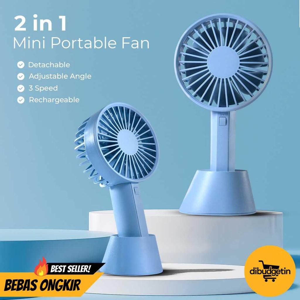 Kipas Angin Portable Genggam Handheld Mini Cooling Fan 1000mAh - VH F03