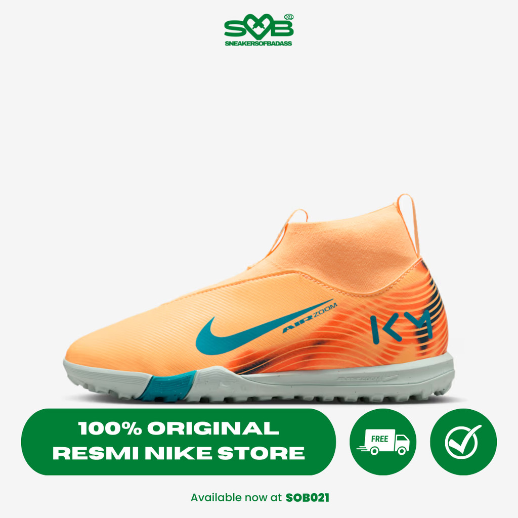 Sepatu Bola Nike Kids Jr. Mercurial Superfly 10 Academy "Kylian Mbappé" Turf High-Top Soccer Shoes M