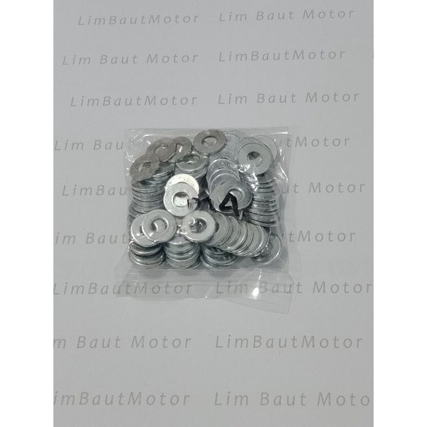 Ring plat 7 / 4mm ( 100 biji )