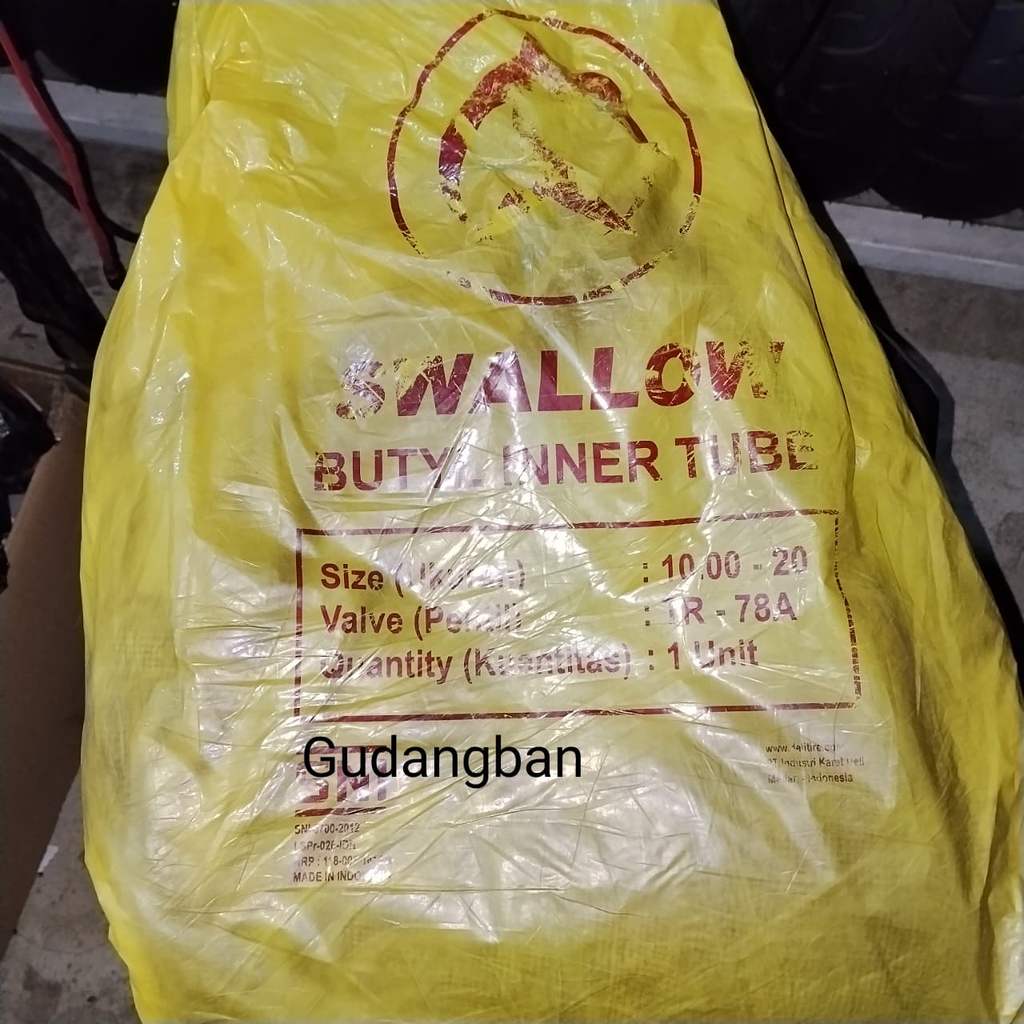 ( BAN DALAM TRUK ) 1000 - 20  Swallow Fuso Tronton bkn Bridgestone PENTIL MIRING TR78A