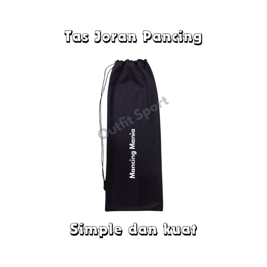 Termurah Tas Joran Pancing dan Reel Bahan Lotto Tebal