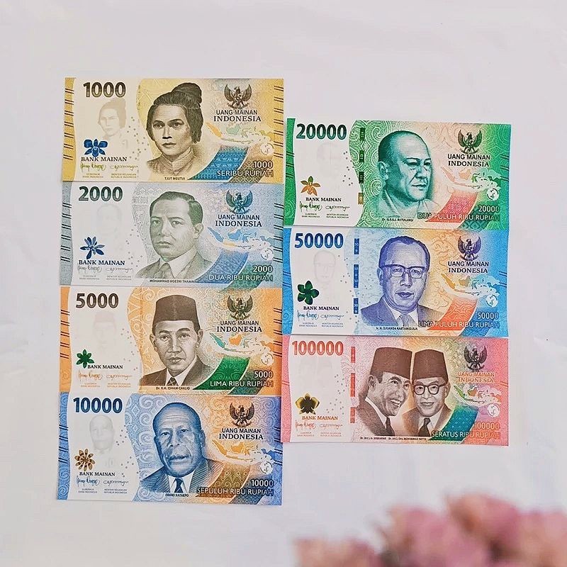 MACISUPPLIER PAKET UANG 100 LEMBAR untuk mahar dan buket Kerajinan mahar kerajinan buket bahan buket