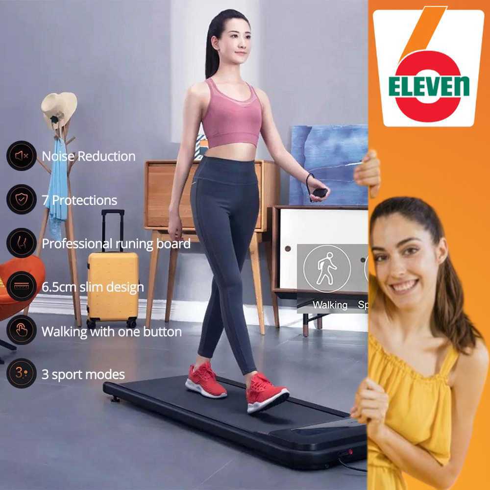 6ELEVEN - Urevo U1 WalkingPad Ultra Thin Smart LED Treadmill Machine