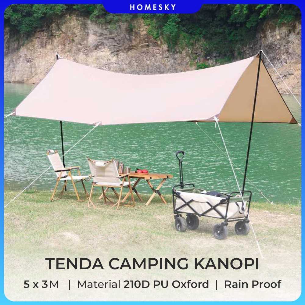 Buizel Flysheet Terpal Tenda Camping Waterproof Anti UV - B3