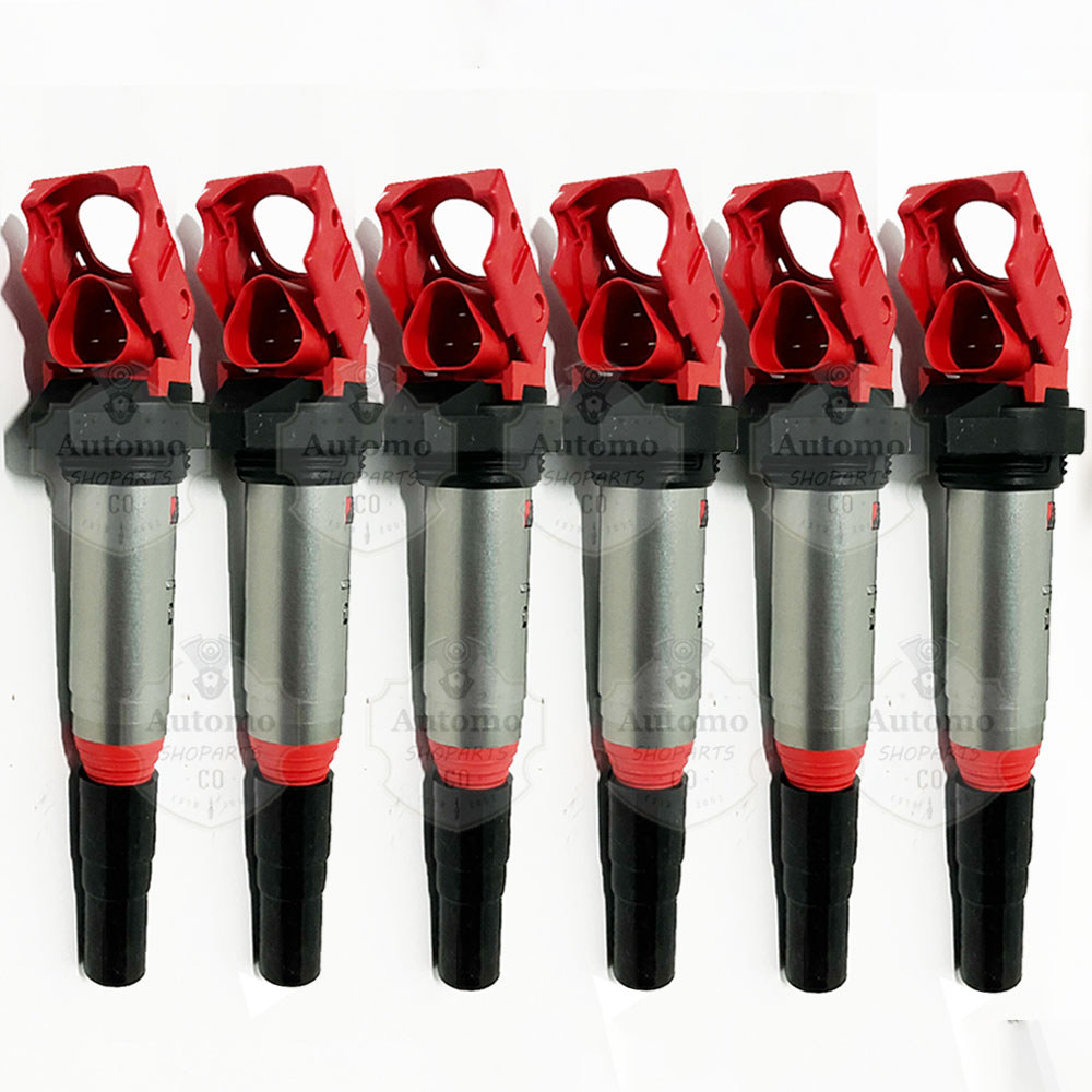 6x Ignition Coil 12138616153 For 01-22 BMW 1 3 4 5 6 7 M Serie X1 X3 X4 X5 X6 Z3 Z4 2.5L 3.0L 3.2L I
