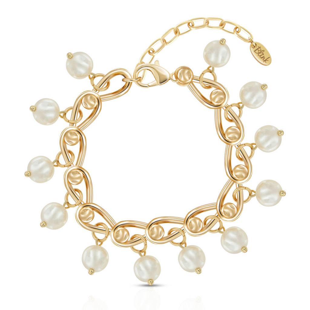 Gelang Emas Mutiara Eula -Eula Pearl Gold Bracelet