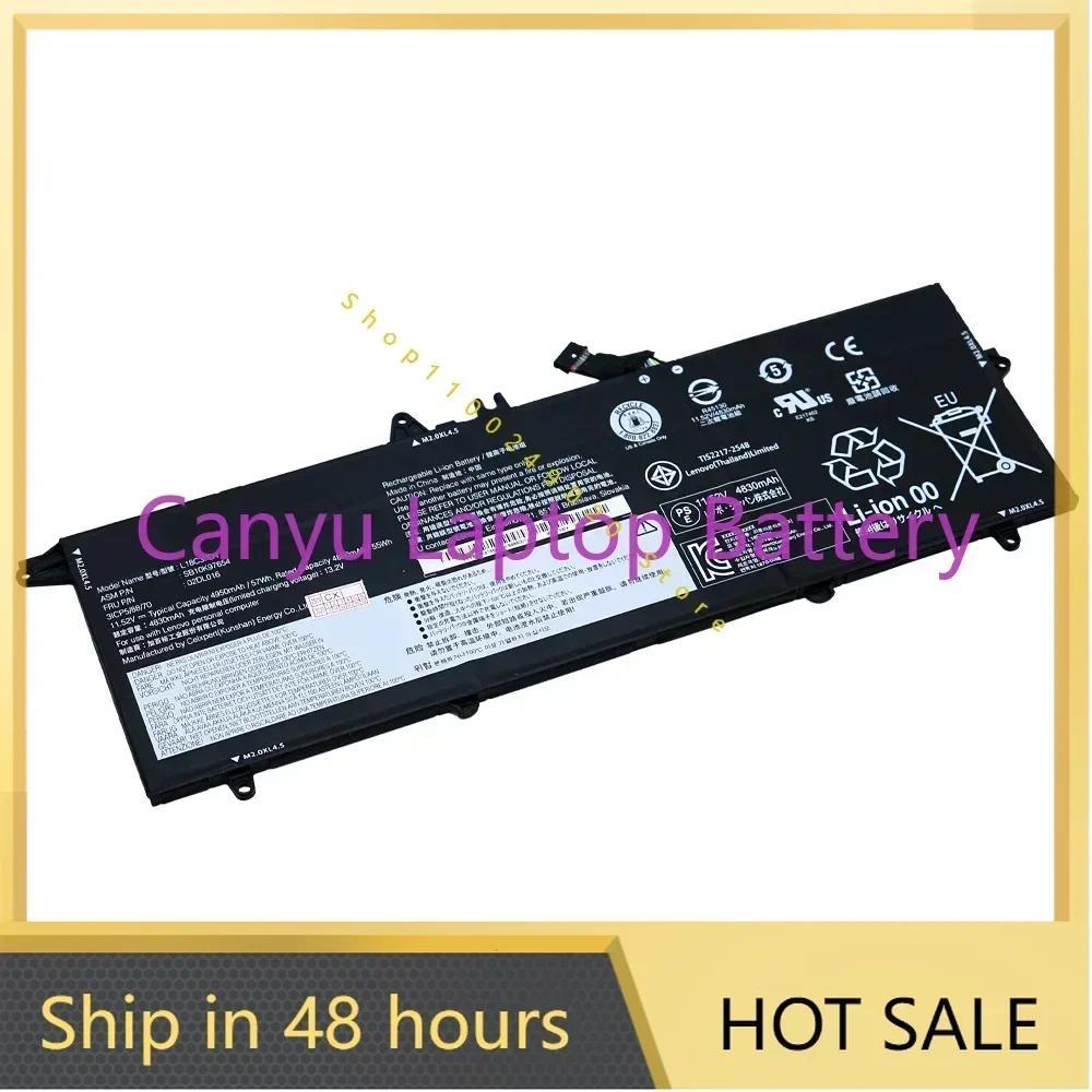 Yeapson L18M3PD1 L18C3PD1 02DL014 SB10K97652   For Lenovo Thinkpad T490S SB10K97654 11.52V 4830mAh 5
