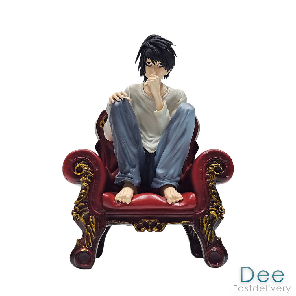 L Lawliet Sitting Sofa Death Note 16cm Action Figure PVC D-YLG242