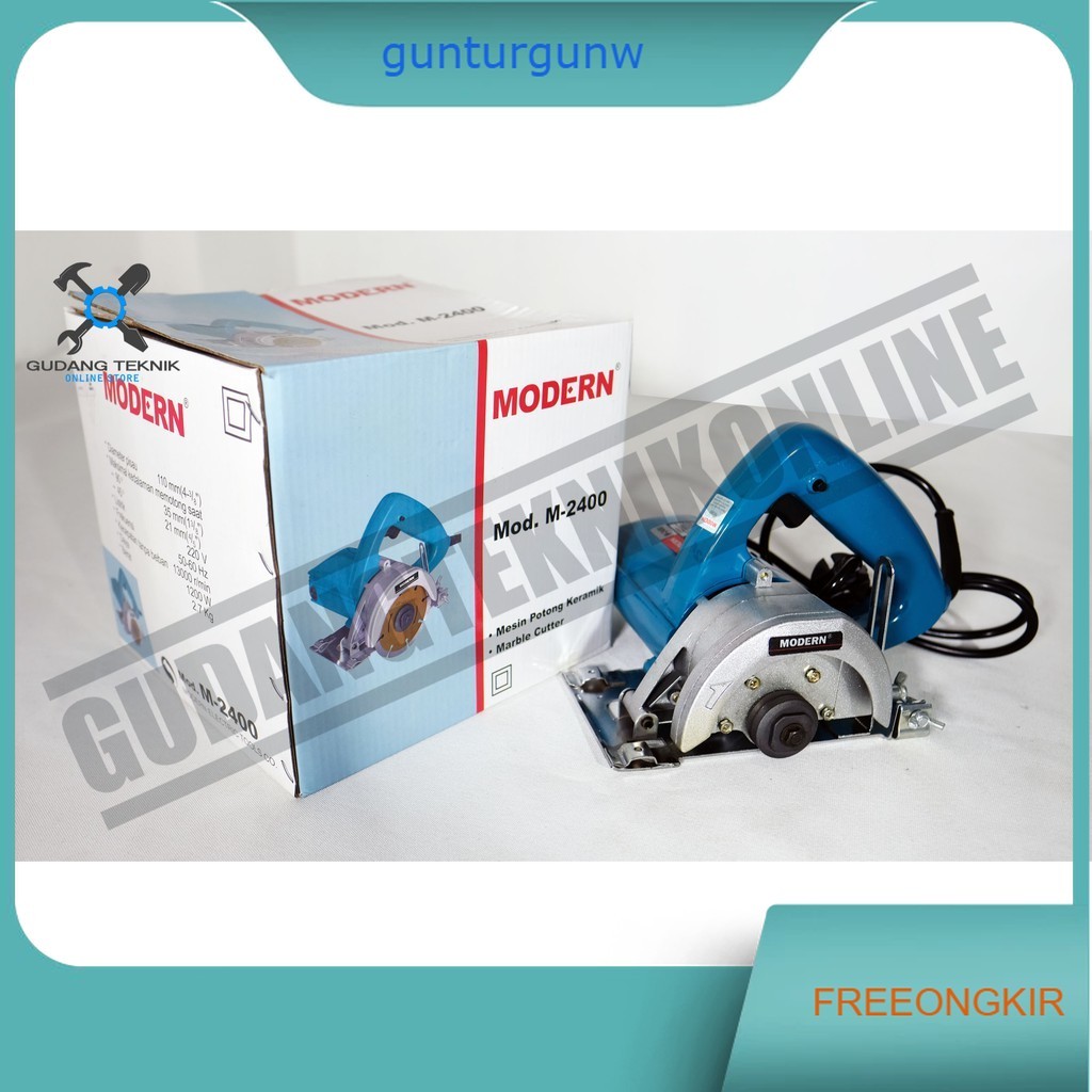 Modern M-2400 Mesin Potong Keramik Modern M2400 - Mesin Potong Keramik Granite Marble Cutter MODERN 