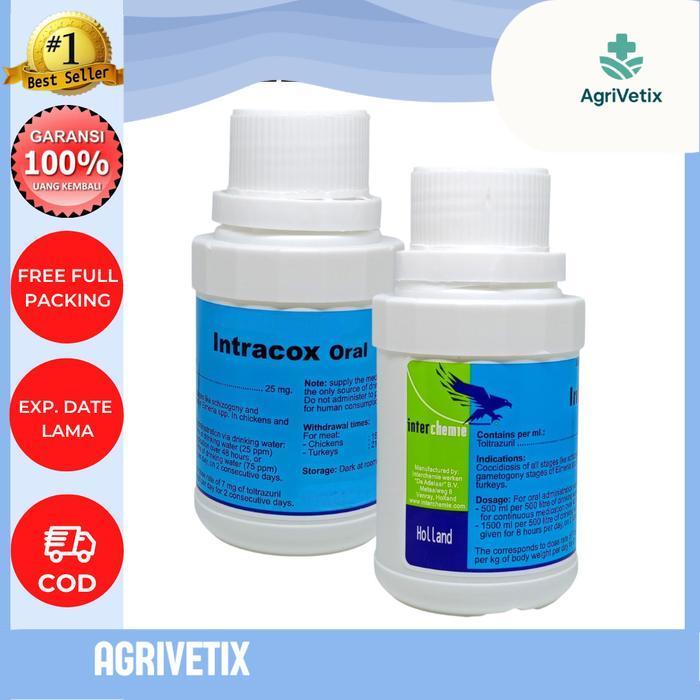 AGRIVETIX - INTRACOX ORAL 100 ml - Obat Hewan Ternak