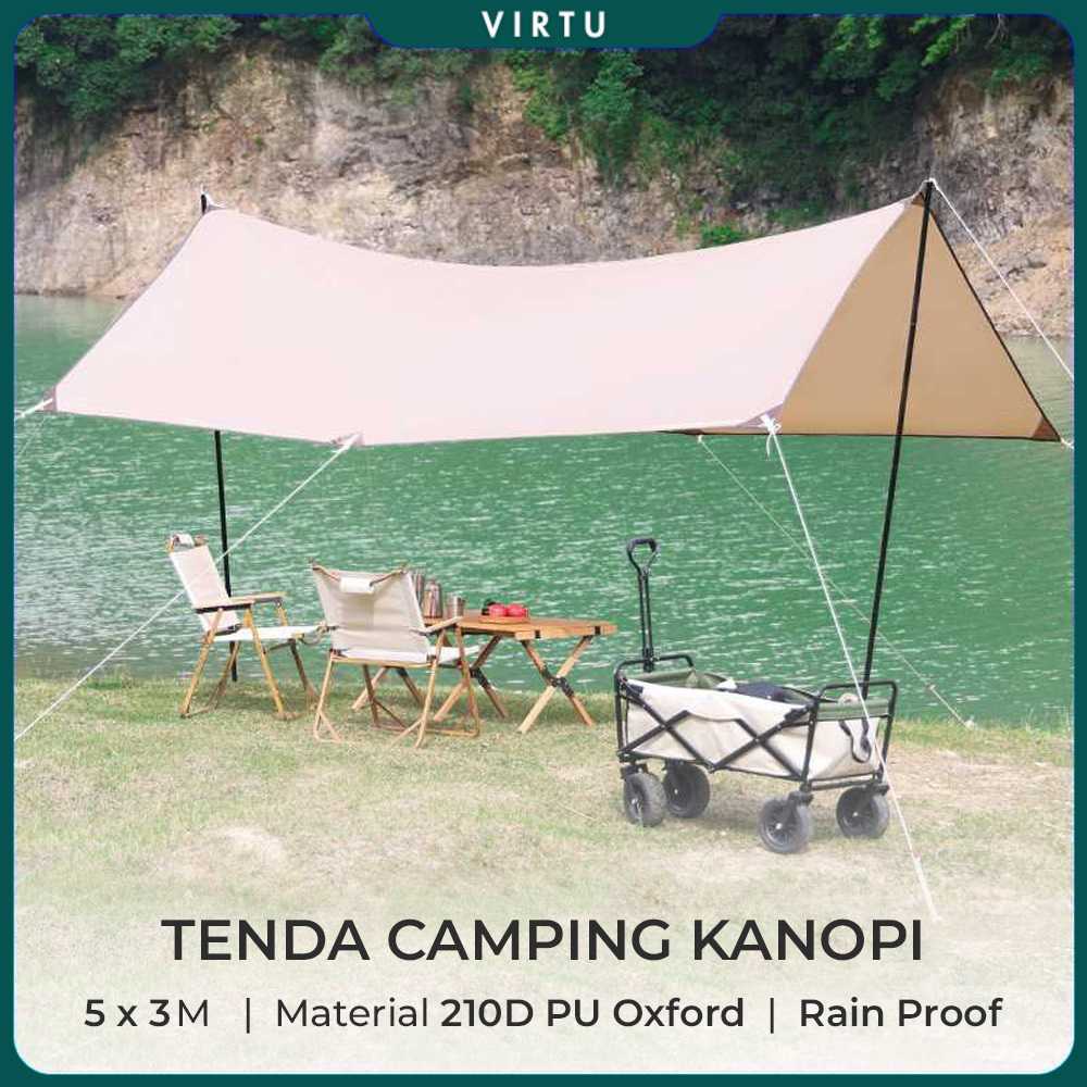 Buizel Flysheet Terpal Tenda Camping Waterproof Anti UV - B3