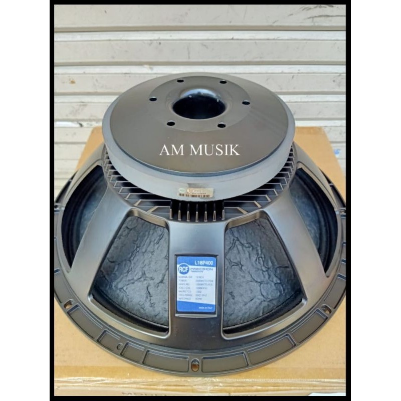 SPEAKER COMPONENT RCF L18P400 SPEAKER 18 INCH VC 4 INCH  L 18 P 400 18P400