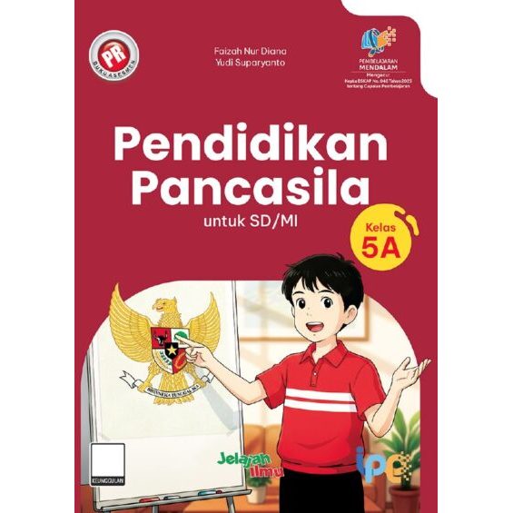 Buku PR PKN SD Kelas 5 Semester 1&2 Intan Pariwara