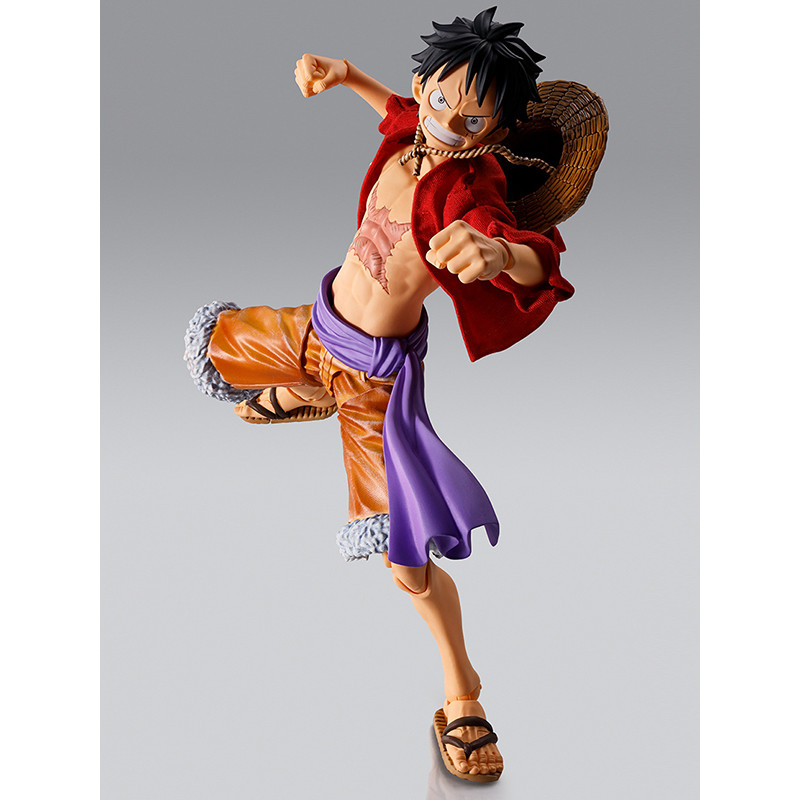 Original  BANDAI SPIRITS IW IMAGINATION WORKS ONE PIECE Monkey D. Luffy Anime Figure Model Collecile