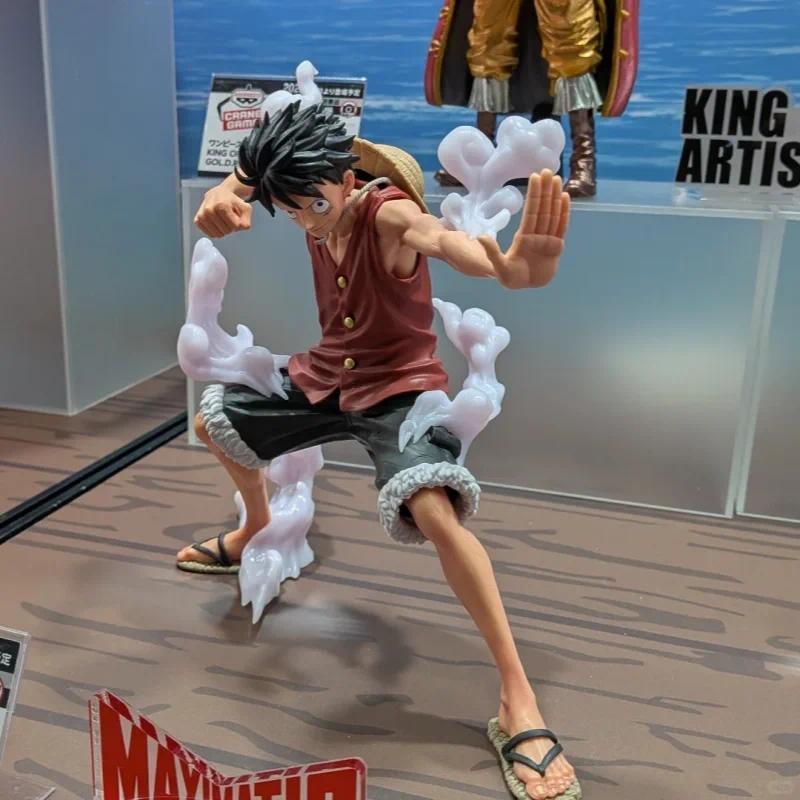 New In Stock Bandai One Piece Maximatic Plus Monkey D Luffy Prize Figure Collectible Anime Model Des