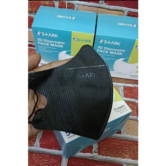 BPG MASKER DUCKBILL -MASKER DB HITAM-MASKER DUCKBILL HITAM STARK-DUCKBILL EMBOSS-DUCKBILL EMBOS-DUCK