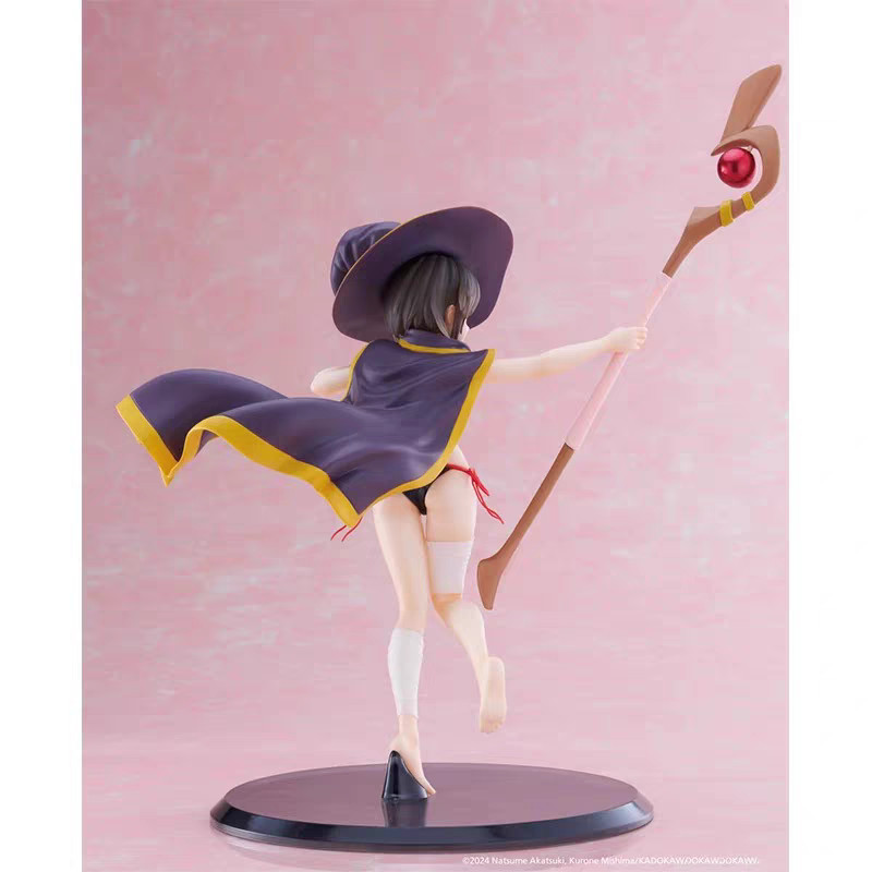 Original Genuine TAITO God's Blessing on This Wonderful World 18cm Megumin Action Figure Cute Figuri