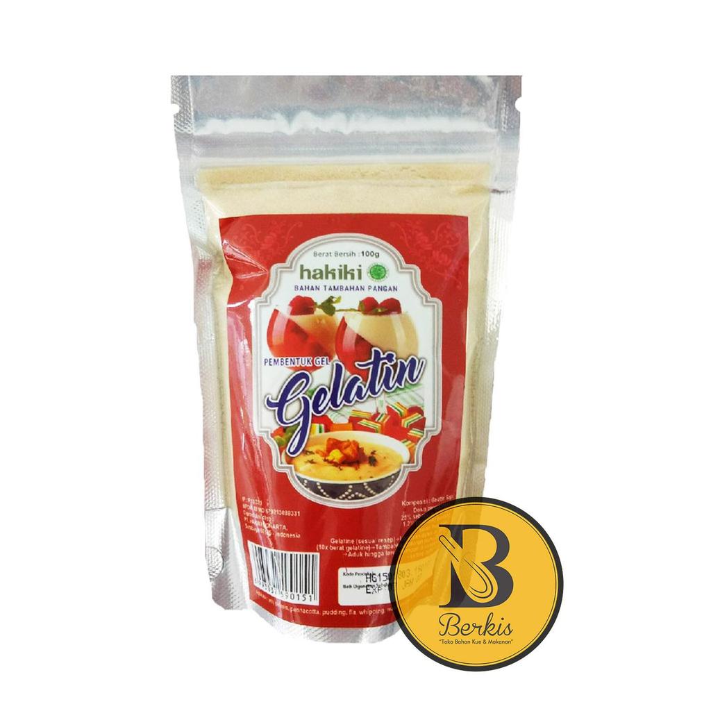 Hakiki Gelatin Powder 100 Gr / Gelatin Bubuk Halal