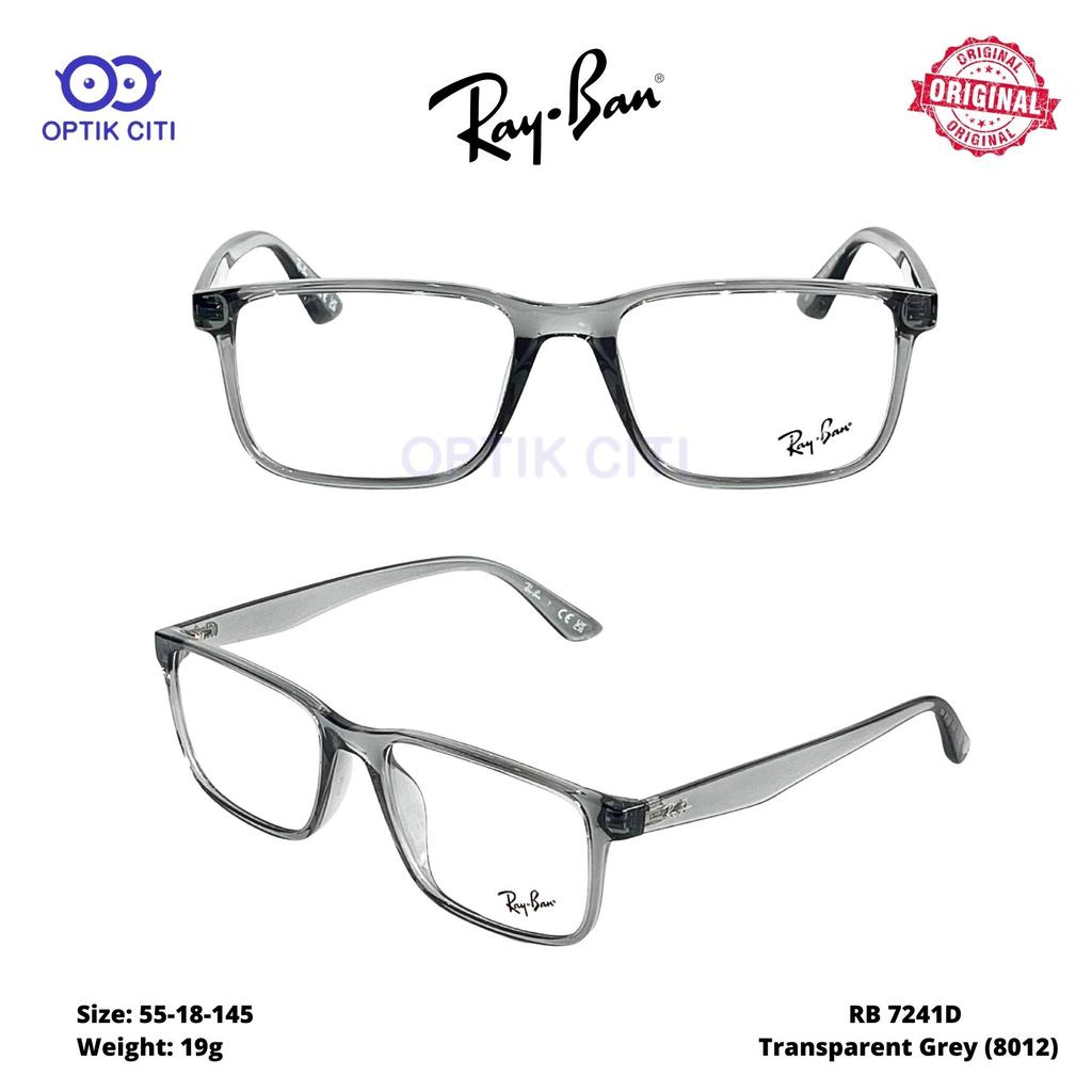 Frame Kacamata Pria Wanita Rayban RB 7241 D Original