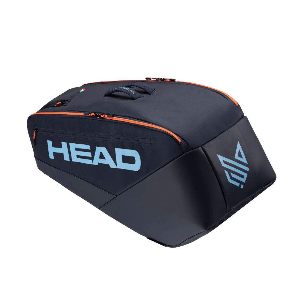 Head Pro Racquet Tennis Racket Bag Jannik Sinner L Navy Tas Raket Tenis (100% original)