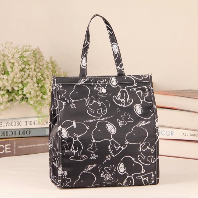Lunch Bag Tas Bekal Anak Dewasa Thermal Kuromi Melody Snoopy Hello Kitty Pooh Cinnamoroll Mickey Mou