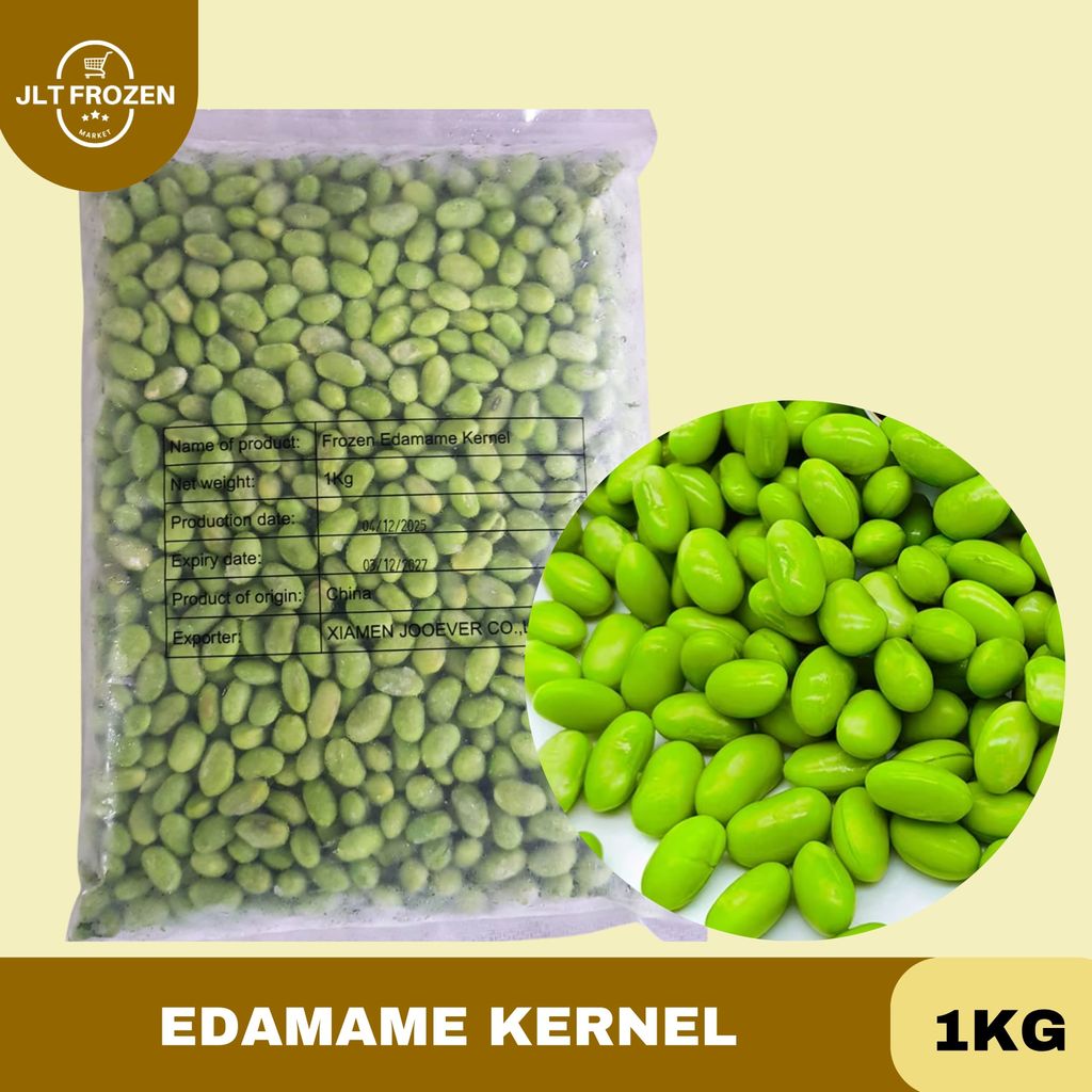 Edamame Kernel 1kg / Kacang Edamame Kupas / Edamame Frozen / Edamame Beku