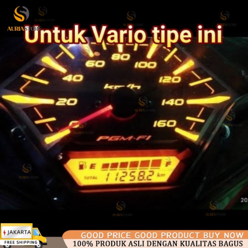 LCD Vario 125 / 150 LED 2016 - 2017 LCD INDIKATOR BENSIN HONDA Vario