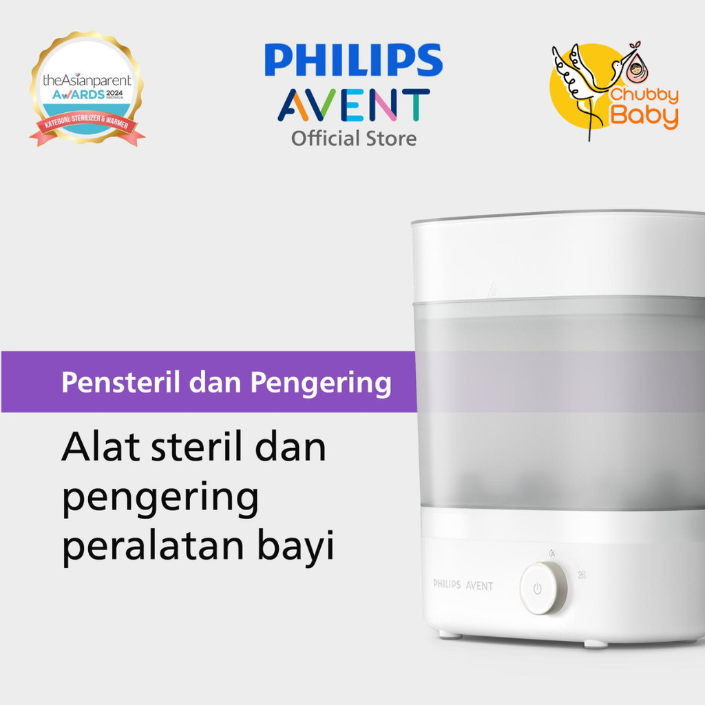 Philips Avent Premium Bottle Sterilizer & Dryer SCF293/00 - Alat Steril & Pengering Botol
