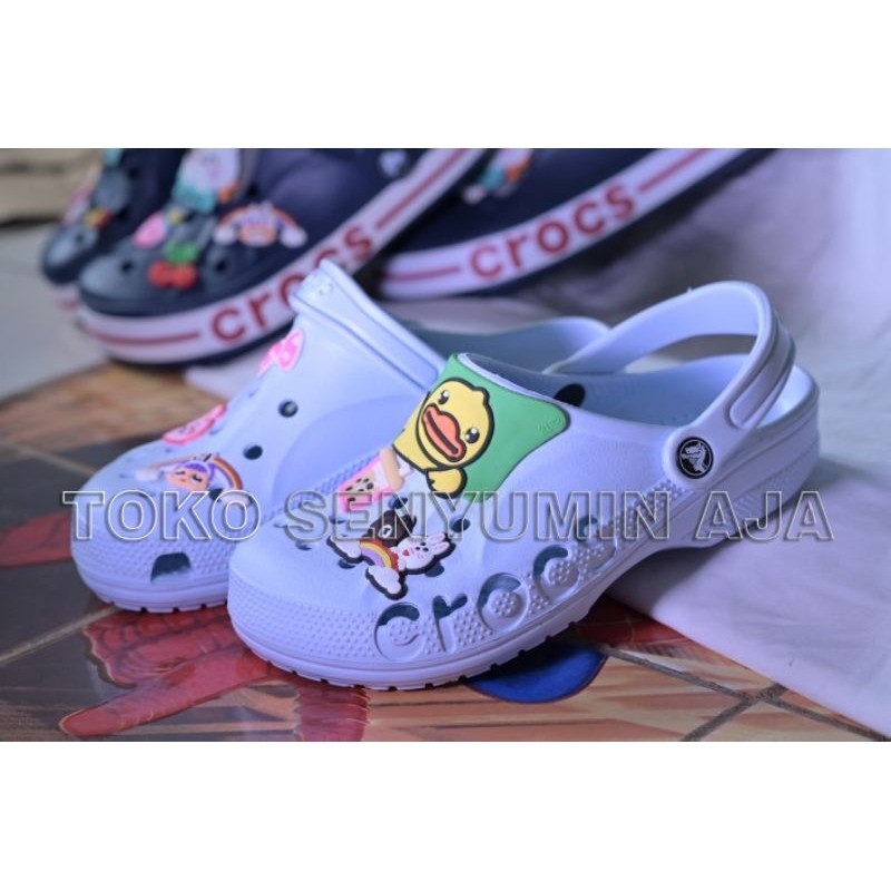 ZARISHOP.ID Crocs Original tapi rijek.an Pabrik, digunting lem ulang
