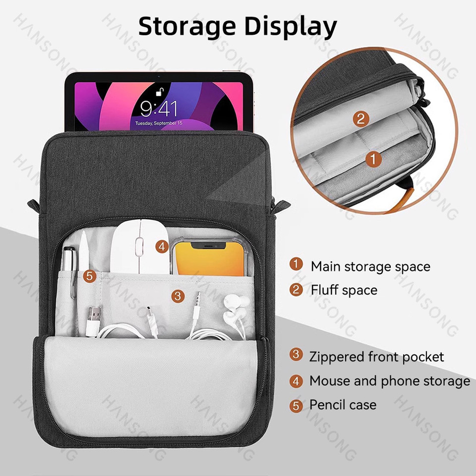 Tablet Case for Samsung Galaxy Tab S6 Lite Galaxy Tab S7 IPad Pro 11-iPad 9.7 9-11In Tablet Shoulder