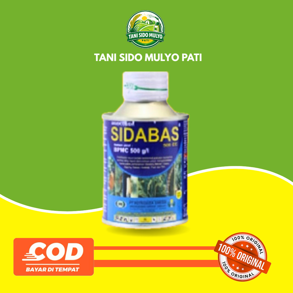 SIDABAS Insektisida Racun Kontak bahan Aktif BPMC