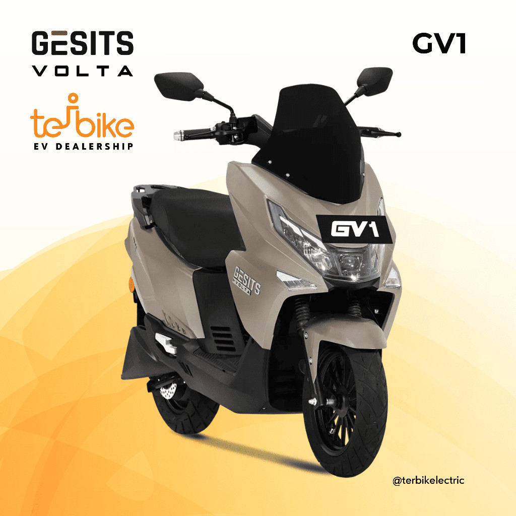 MOTOR LISTRIK GESITS GV 1 BY VOLTA STANDART RANGE OTR BODETABEK | Sepeda Motor Listrik Volta