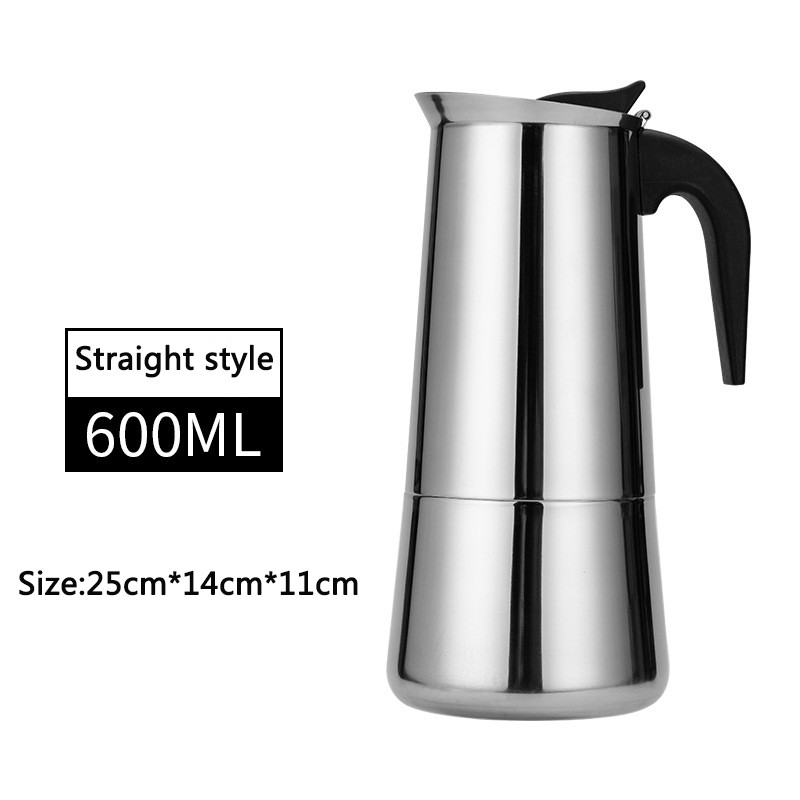 2/4/6/9/12 Cups Moka Pot Caffe Machine Espresso Cups Coffee Makers Latte Percolator Stove Top Moka C