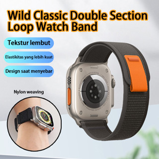 bracelet nylon 45mm 49mm 40mm 41mm 42mm Ultra Band strap 8 series iWatch 7 5 6 3 correa 44mm