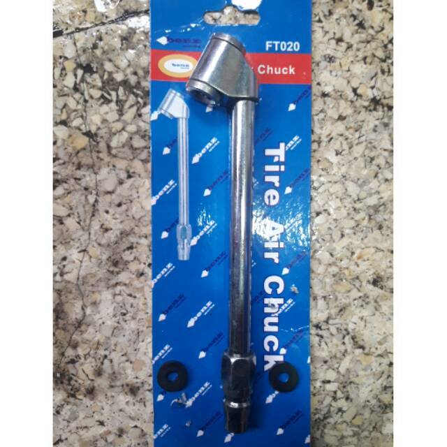 Tire chuck kompresor air chuck alat pompa ban tambah angin ban motor mobil