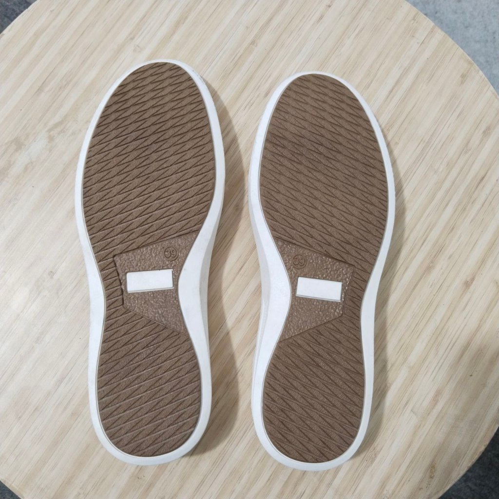 Outsole TPR HotMail Putih Coklat Alas Sepatu Sneakers Running Outdoor Kuat