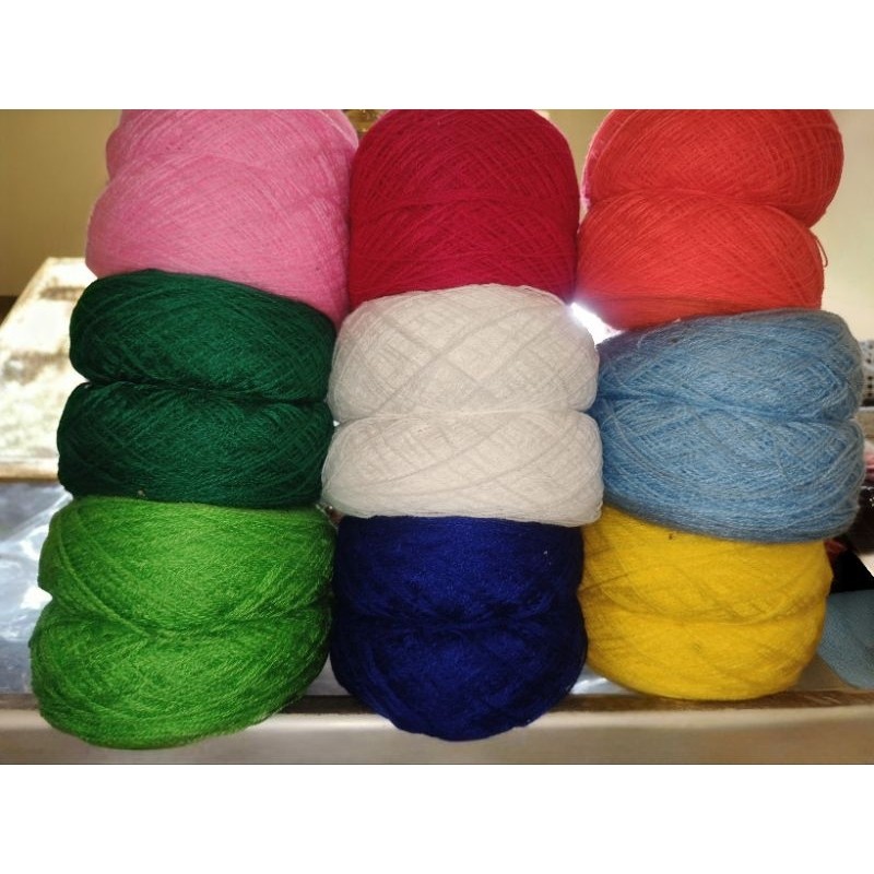 Benang wol besar berat 500 gr benang pom pom benang wol rajut