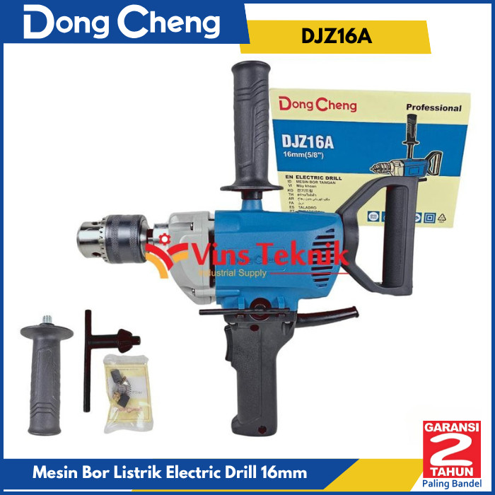 Mesin Bor Tangan 16mm DJZ16A DONGCHENG DJZ 16 A Hammer Drill