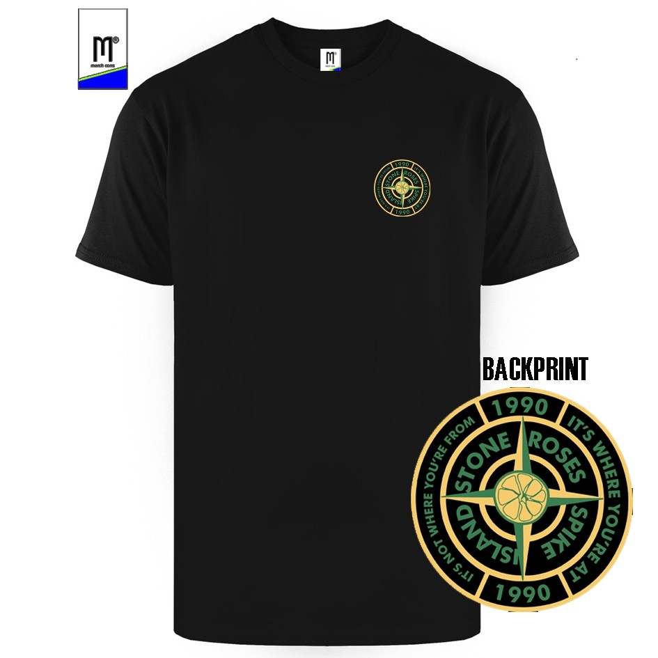 Kaos Band Musik Built Up Stone Roses Stone Island Style