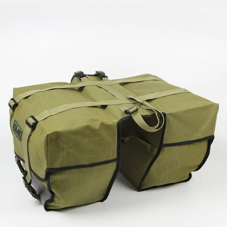 GDW Bicycle Travel Bag Seat Double Side Bike Tas Keranjang Belakang Sepeda Ganda - Large